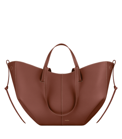 Cyme - Cognac Genarbtes Leder