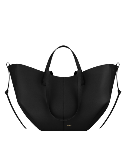 Cyme - Schwarz Genarbtes Leder