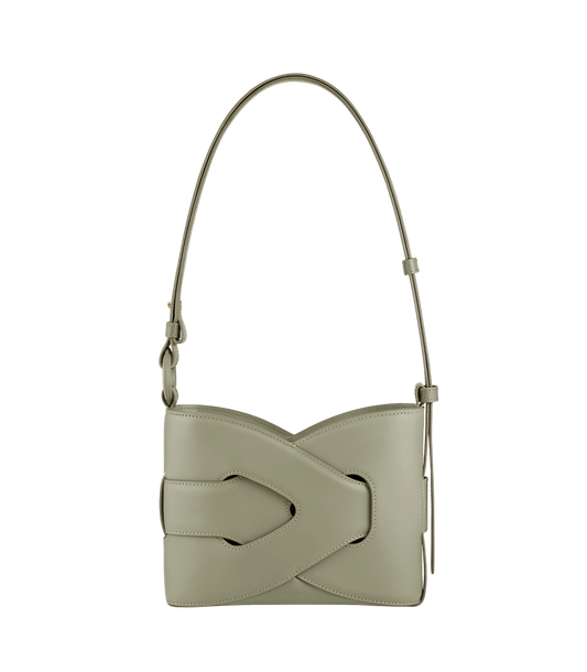 Nodde - Olive Glattes Leder