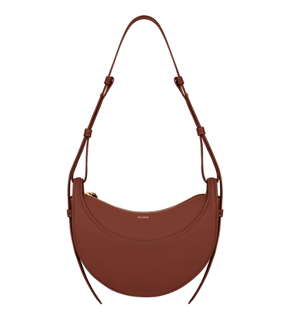 Numéro Dix - Cognac Glattes Leder
