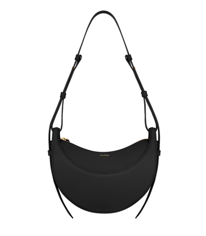 Numéro Dix - Schwarz Genarbtes Leder