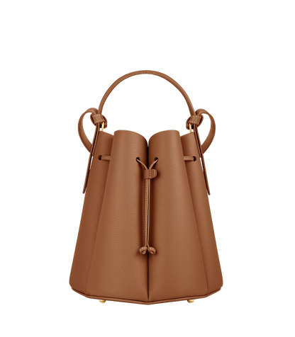 Numéro Huit - Camel Genarbtes Leder