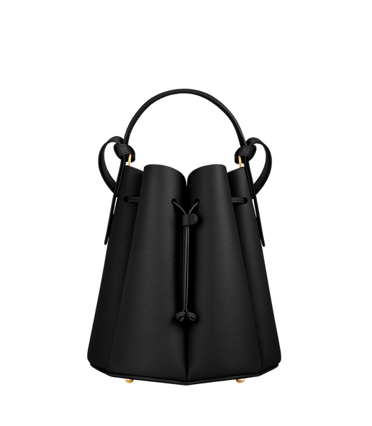 Numéro Huit - Schwarz Genarbtes Leder