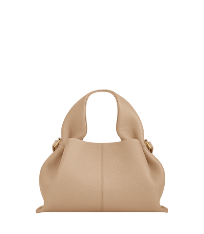 Numéro Neuf Mini - Beige Genarbtes Leder