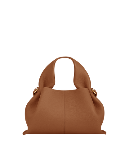 Numéro Neuf Mini - Camel Genarbtes Leder