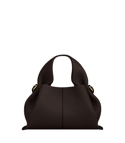 Numéro Neuf Mini - Ebenholz Genarbtes Leder