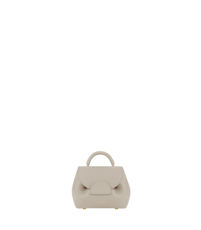 Numéro Un Micro - Kreide Genarbtes Leder