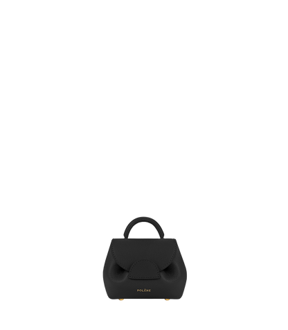 Numéro Un Micro - Schwarz Genarbtes Leder