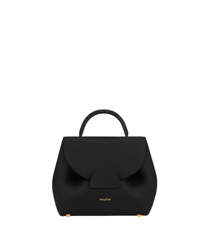 Numéro Un Nano - Schwarz Genarbtes Leder