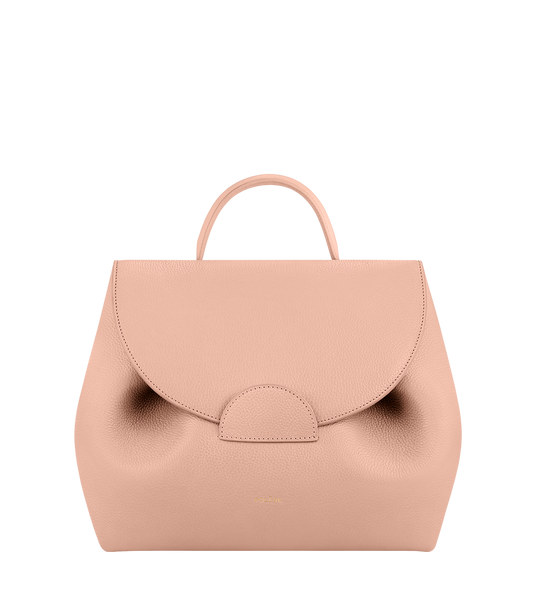 Numéro Un - Rosa Genarbtes Leder